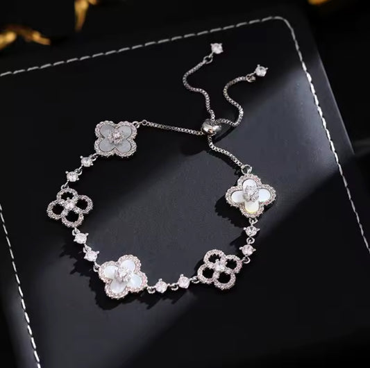 Shell Stone Crystal Flower